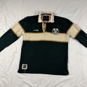 Lansdowne Ireland Rugby Shirt Kids 11/12 Green Heritage Collection Irish Polo